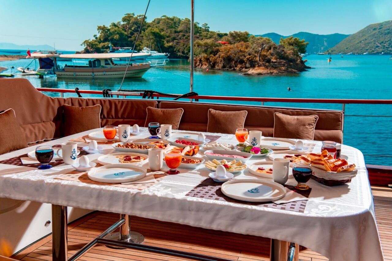 The Turkish Breakfast Experience on Yacht Charters