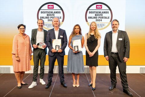 Award "Germany's best online portals 2024"